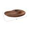 Hello Honey® 8.5" Natural Acacia Wood Tray with Handle